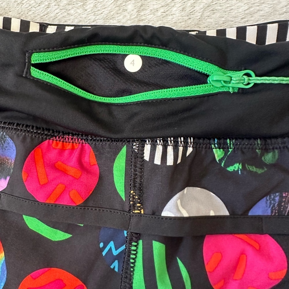 Lululemon Speed Short Rare Seawheeze Balls size 4 - Picture 5 of 7